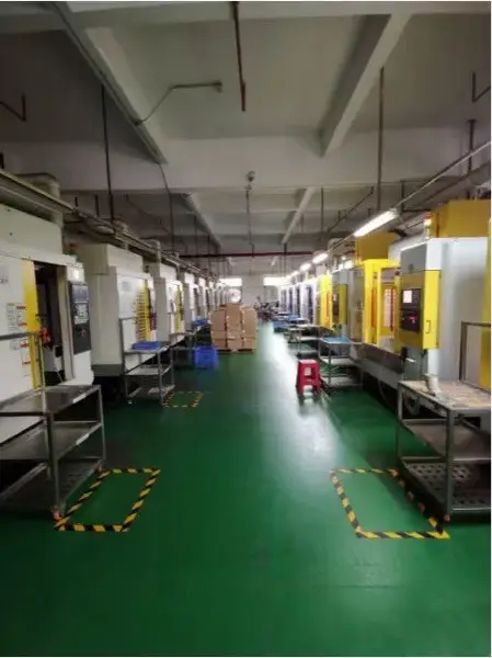 精密加工现场